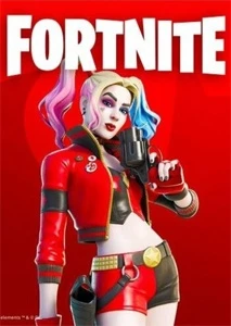 Key/ Código Arlequina Renascida Fortnite