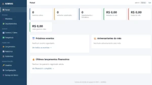 Sistema de Gestão para Igrejas em PHP - Sites, Lojas e Sistemas Prontos Sites e Scripts