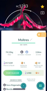 Conta Pokemon Go Galar Moltres E Outros Lendários!!!