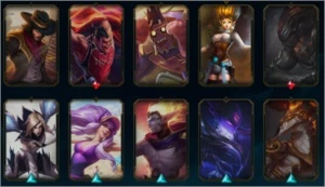 CONTA LOL - lvl 320 - 111 skins - Plat 3 - League of Legends