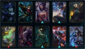 CONTA LOL - lvl 320 - 111 skins - Plat 3 - League of Legends