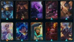 CONTA LOL - lvl 320 - 111 skins - Plat 3 - League of Legends