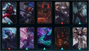 CONTA LOL - lvl 320 - 111 skins - Plat 3 - League of Legends
