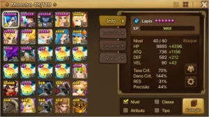 Conta Full early com Woonsa - Summoners War