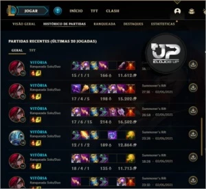 ELO JOB UP BOOST ATÉ MESTRE - League of Legends LOL