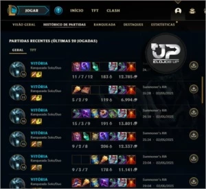 ELO JOB UP BOOST ATÉ MESTRE - League of Legends LOL
