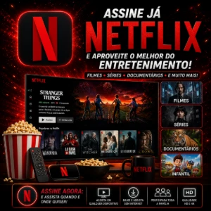 Netflix Premium - MENSAL - Assinaturas e Premium