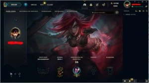 Conta de League of Legends com 15k de rp e level 25. LOL