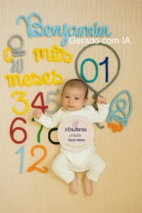 Kit Mêsversário Astronauta + Nome personalizado em tricotin - Artesanato e Personalizados