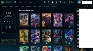 Conta LOL+Valorant - League of Legends