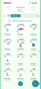 Eternatus Upado 95% de IV - Pokémon