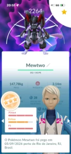 Eternatus Upado 95% de IV - Pokémon