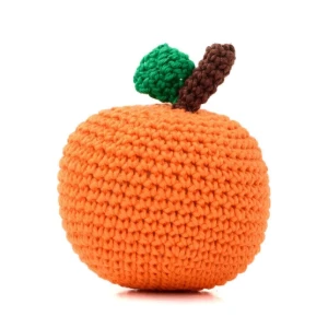 Laranja em Amigurumi - Artesanato e Personalizados