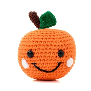 Laranja em Amigurumi - Artesanato e Personalizados