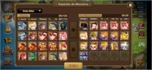 Conta starter 2 NAT 5 top - Summoners War