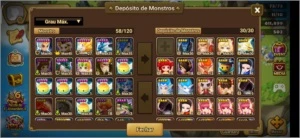 Conta starter 2 NAT 5 top - Summoners War