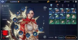 conta mir4 level 72 87k power com 2 pets epicos