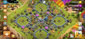 Cv12 Semi Full Th12 Quase Full Barato C/ Skins E Paisagem - Clash of Clans