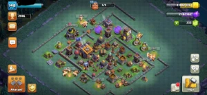 Cv12 Semi Full Th12 Quase Full Barato C/ Skins E Paisagem - Clash of Clans