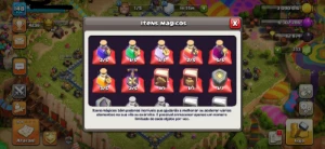Cv12 Semi Full Th12 Quase Full Barato C/ Skins E Paisagem - Clash of Clans