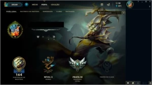 Conta League of Legends // Prata 3// +/-40Champ Skins Boas LOL