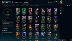 Conta League of Legends // Prata 3// +/-40Champ Skins Boas LOL