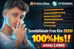 Sensibilidade FreeFire (Vão Te Chamar De Hack!!) 100%Hs‼ - Free Fire