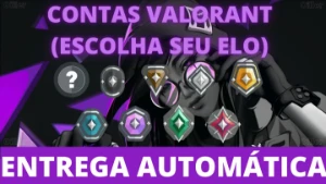 Valorant - Prontas Para O Competitivo - Escolha O Seu Elo