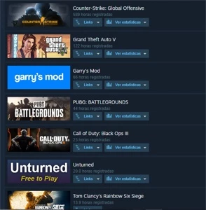 Steam com 60 jogos por preço baixo