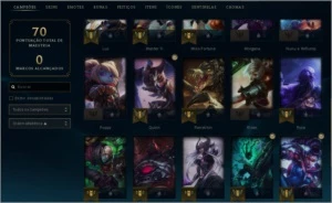Conta  Gold 4 level 40 - League of Legends LOL