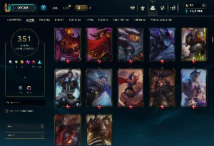 Unranked com TODOS os champs e 351 Skins - League of Legends LOL