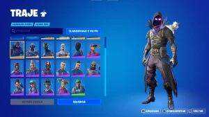 Vendo conta  Fortnite contendo skins da temporada 3, 4 e 5