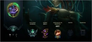 CONTA LEAGUE OF LEGENDS, TODOS OS CAMPEÕES, 127SKINs LOL