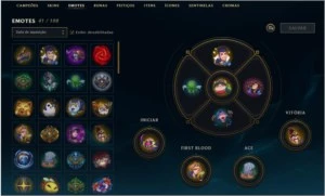 CONTA LEAGUE OF LEGENDS, TODOS OS CAMPEÕES, 127SKINs LOL