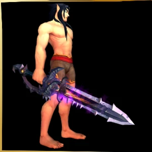 World of Warcraft - Skin de Arma Espada Duas Mãos (Transmog) - Blizzard