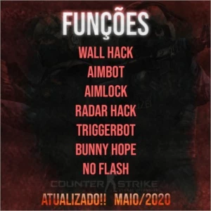 WALLHACK + AIMBOT + RADAR HACK CS GO e mais - Counter Strike