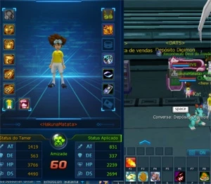 CONTA LADMO SERVER OMEGAMON - Digimon Masters Online