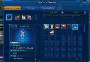 CONTA LADMO SERVER OMEGAMON - Digimon Masters Online