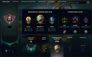 Conta platina 1 20 skins+ - League of Legends: Wild Rift LOL WR