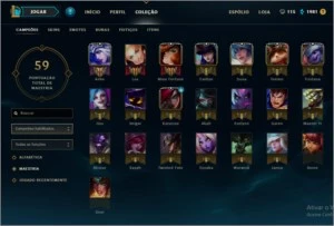 Conta Prata 4, Nv. 37 - League of Legends LOL