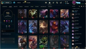 Conta lol diamante com varias skins - League of Legends
