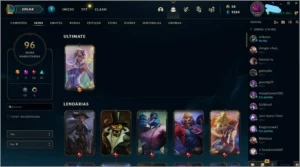 Conta lol diamante com varias skins - League of Legends