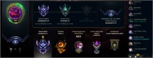 Conta lol diamante com varias skins - League of Legends
