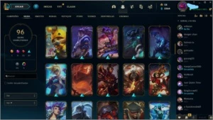 Conta lol diamante com varias skins - League of Legends