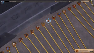 CONTA 100/700 NAS ARMAS NOVAS, 300M DE FAMA AMARELA SOBRANDO - Albion Online