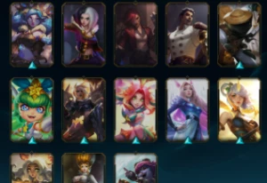CONTA LOL ANTIGA (80+ skins e 18,6 Mil Essencias Azuis) - League of Legends