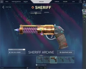 CONTA VALORANT ARCANE