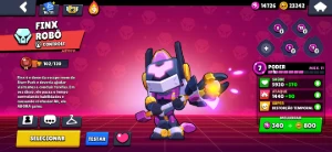 Contas Brawl Stars Super Raras(Colt Robo,Gemas E Skins De Hi