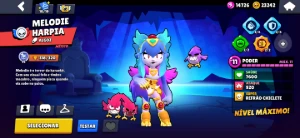 Contas Brawl Stars Super Raras(Colt Robo,Gemas E Skins De Hi