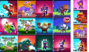 Contas Brawl Stars Super Raras(Colt Robo,Gemas E Skins De Hi